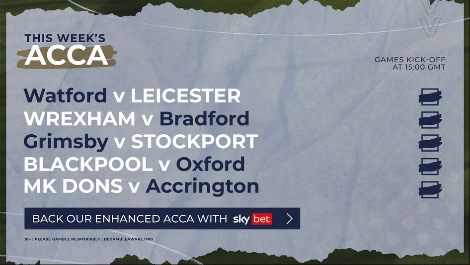 This Week's Acca - February 10