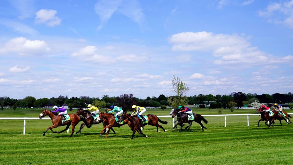 Equity Law (left) winning at Sandown