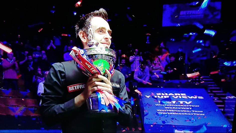 Ronnie O'Sullivan won his sixth world title at the Crucible