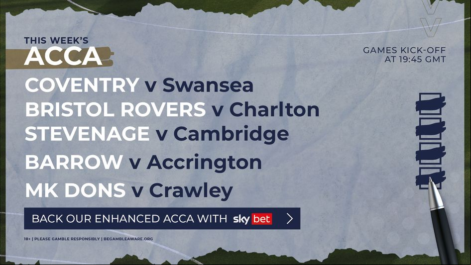 This Week's Acca - December 29