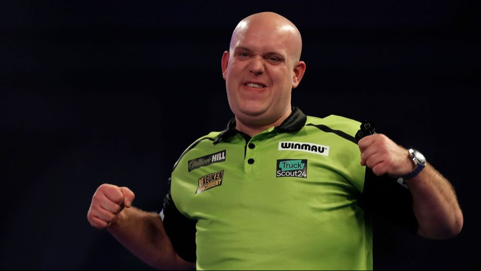 Michael van Gerwen impressed on Saturday