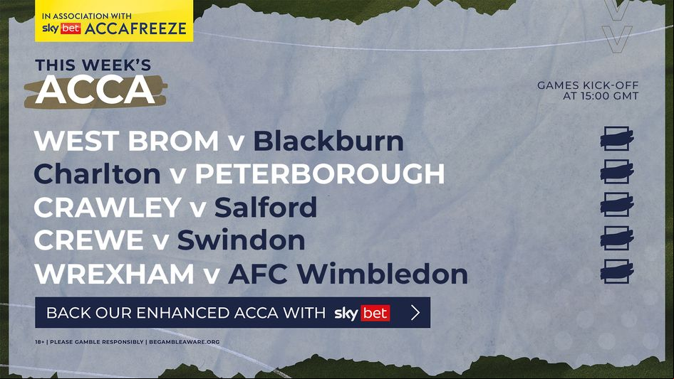 This Week's Acca - January 13